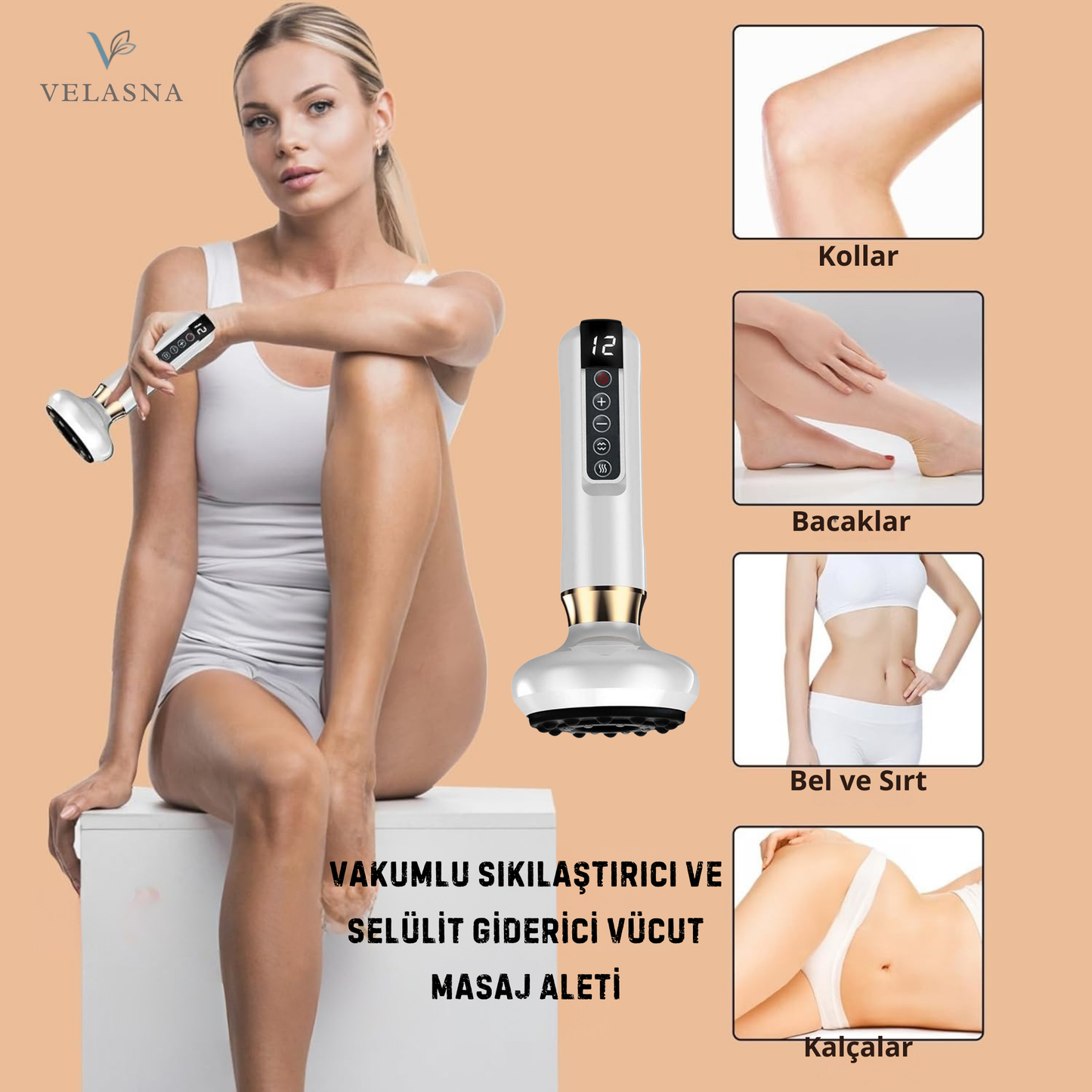 Selulit Giderici Vücut Masaj Aleti