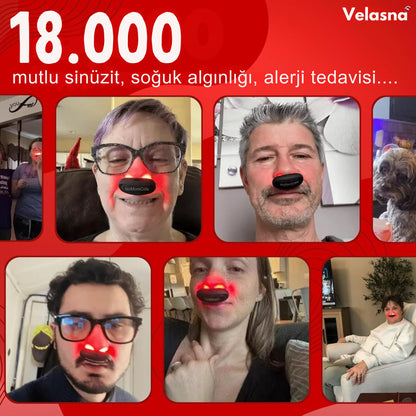 Sinüzit  Burun Tıkanıklığı ve Alerji İçin Işık Terapisi Cihazı